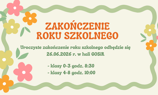 Zdjęcie do Zakończenie roku szkolnego