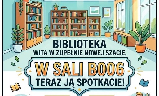Zdjęcie do ZAPROSZENIE DO BIBLIOTEKI